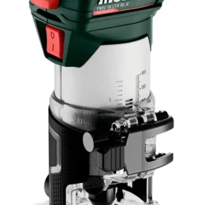 Billig Metabo FMV 18 LTX BL 8 Akku-Kantenfräse 2 x 4 Ah LiHD in metaBOX 145 L