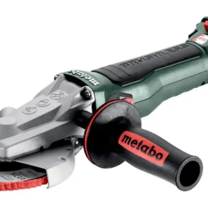 Wochenendangebot Metabo WVBF 18 LT BL 11-125 Quick Akku-Flachkopf-Winkelschleifer Ohne Akku in metaBOX 165 L