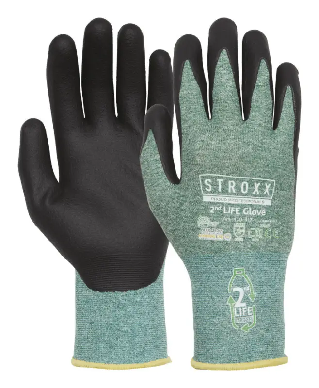 Stroxx Allround Handschuh 2nd Life, Größe 9 (Verpackungseinheit 1 Paar) Echt
