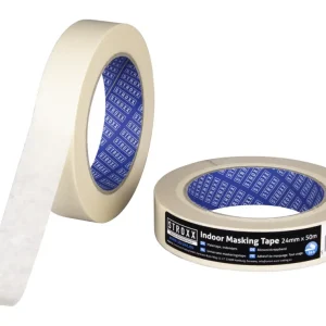Aktuell Stroxx Allzweck-Kreppband für scharfe Kanten, 50 m x 30 mm, cremeweiß