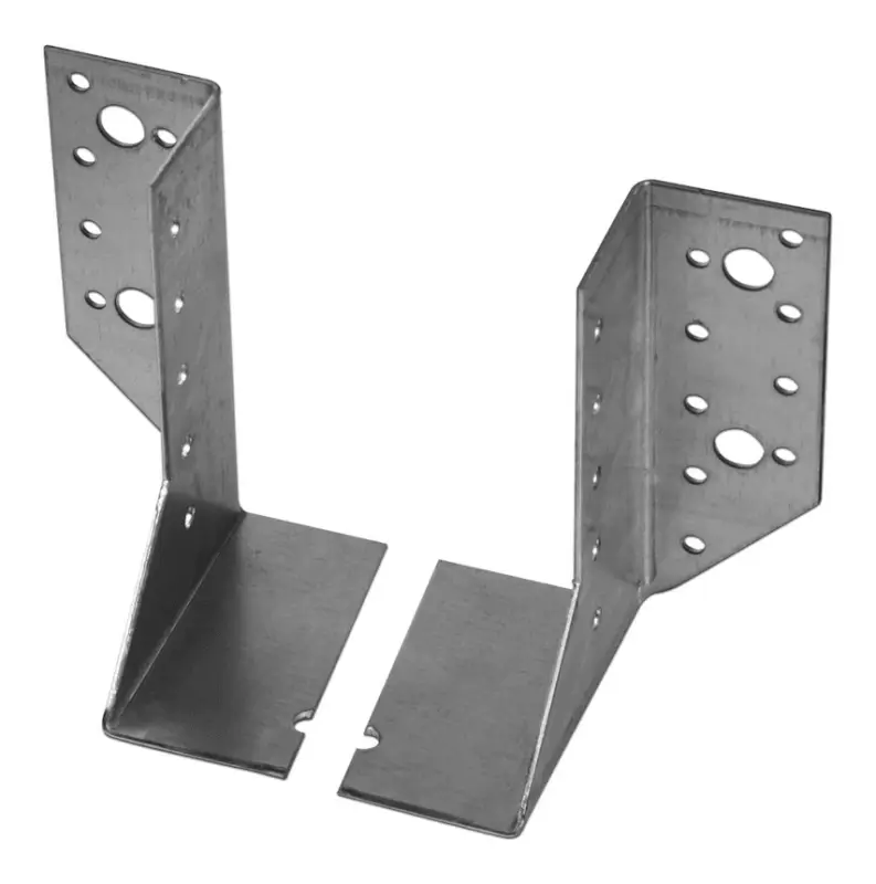 Stroxx Balkenschuh 2-teilig, 30 x 120 mm, sendzimirverzinkt (Verpackungseinheit 1 Paar) Neu