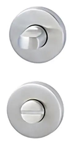 Schneller Versand Stroxx Innentür-Rosette Atlantis, Bad/WC, Edelstahl matt/poliert (Verpackungseinheit 1 Paar)