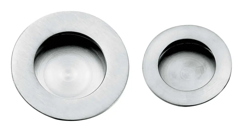 Stroxx Einlass-Muschelgriff, 50 mm, Edelstahl matt Nur Für Kurze Zeit