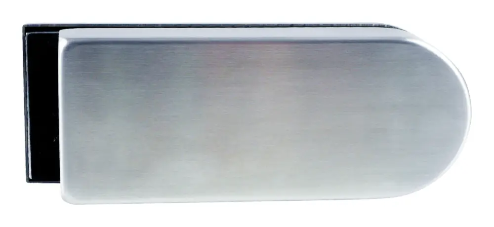 Stroxx Gegenkasten Serie 1000, für Glastürschloss, Form rund, Edelstahl matt Markenprodukt