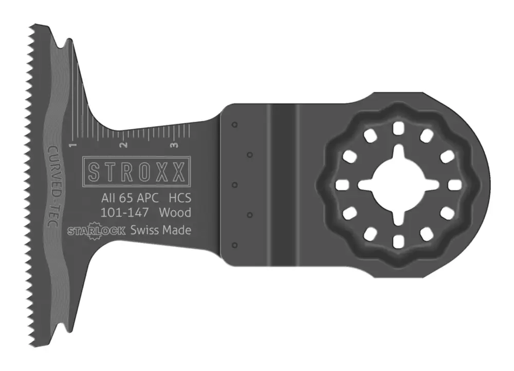 Bestseller Stroxx HCS Tauchsägeblatt AII 65 APC, 65 x 40 mm, für präzise Tauchschnitte in Holz
