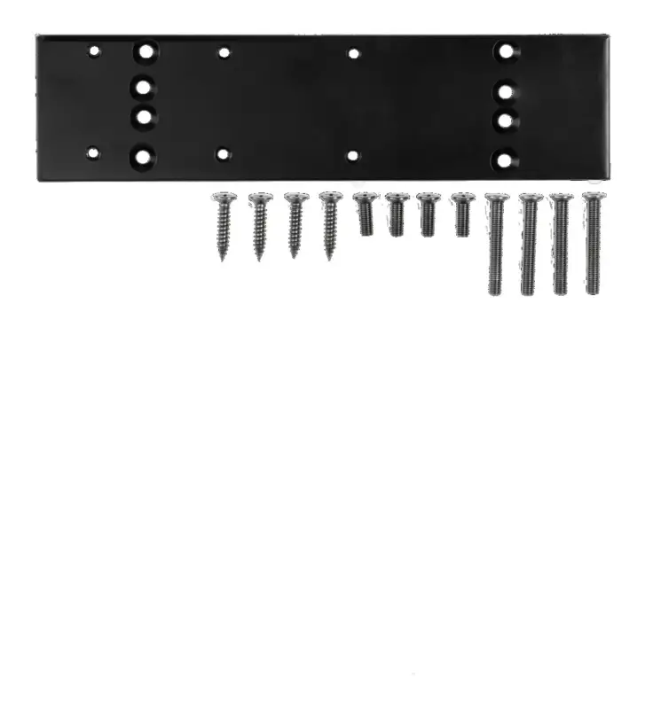 Aktuell Stroxx Montageplatte für Türschliesser F6303BCG, schwarz matt