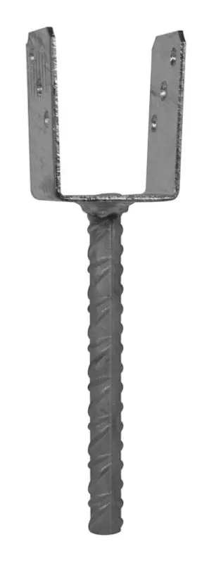Top-Preis Stroxx Pfostenträger U-Form mit Riffeldolle 250 mm, für Pfosten 100 mm, feuerverzinkt