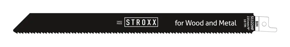 Must-Have Stroxx Säbelsägeblatt S1122 HF, für Metall & Holz, 0,9 mm Materialstärke, 25 Stück