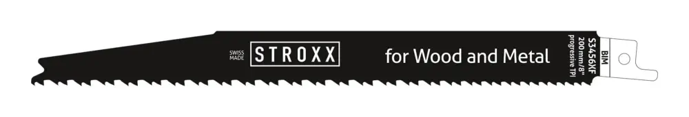 Neu Im Sortiment Stroxx Säbelsägeblatt S3456 XF, Bi-Metall, für Metall & Holz 3-18 mm, 5 Stück