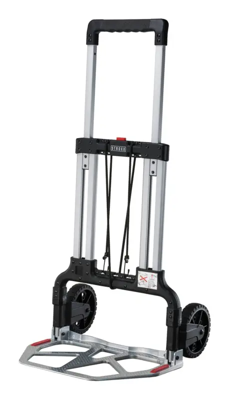 Stroxx Sackkarre, faltbar, 125 kg Tragkraft, Aluminium & Kunststoff, inkl. Bungee-Gurt Saisonangebot