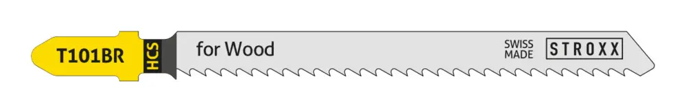 Knallerangebot Stroxx Stichsägeblatt T101BR, für Holz 3-30 mm, 5 Stück