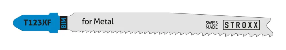 Schneller Versand Stroxx Stichsägeblatt T123XF, für Metall 1,5-10 mm, 5 Stück