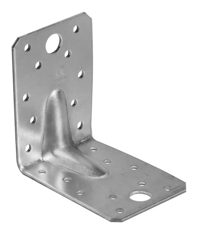 Stroxx Winkelverbinder mit Steg, 70 x 70 x 55 mm, Stahl sendzimirverzinkt Highlight