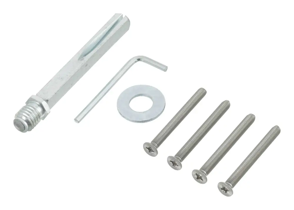 Nur Heute Stroxx Zubehörset für Wechsel-Schutzgarnitur, 55 mm - 65 mm, stahlfarbig blank