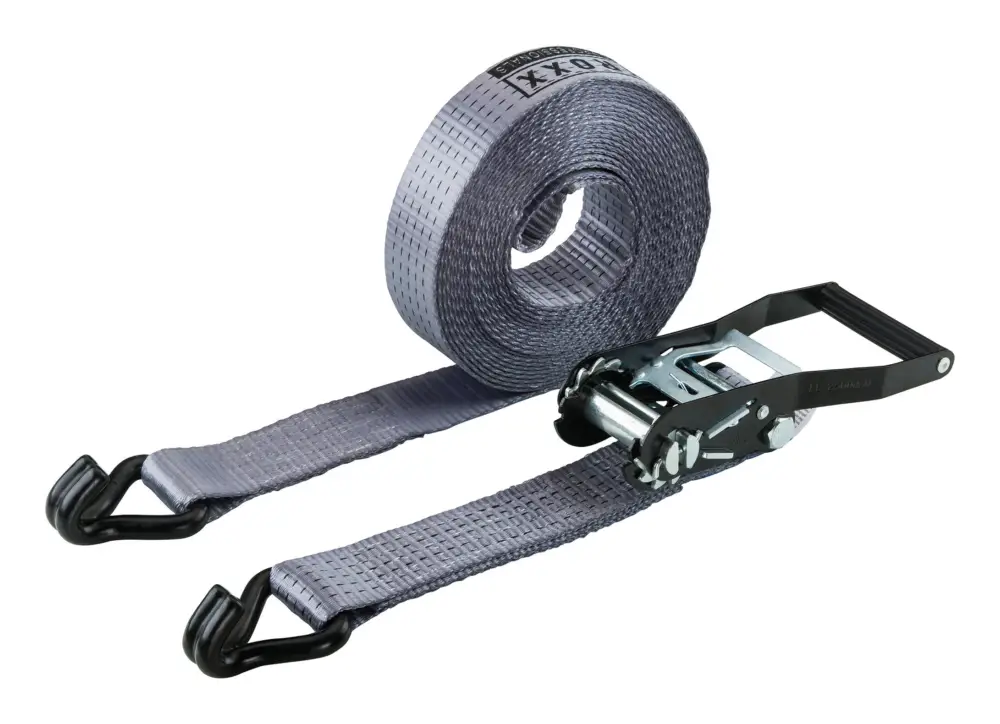 Sale Stroxx Zurrgurt 2-teilig, mit Spannratsche und Spitzhaken, Tragkraft 5000 kg, 10 m