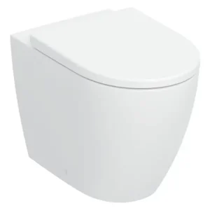 Geberit iCon Set Tiefspül-WC mit WC-Sitz TurboFlush bodenstehend - Weiß matt Beliebt