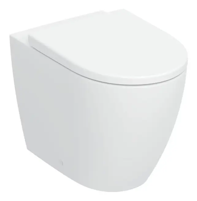 Geberit iCon Set Tiefspül-WC mit WC-Sitz TurboFlush bodenstehend - Weiß matt Beliebt