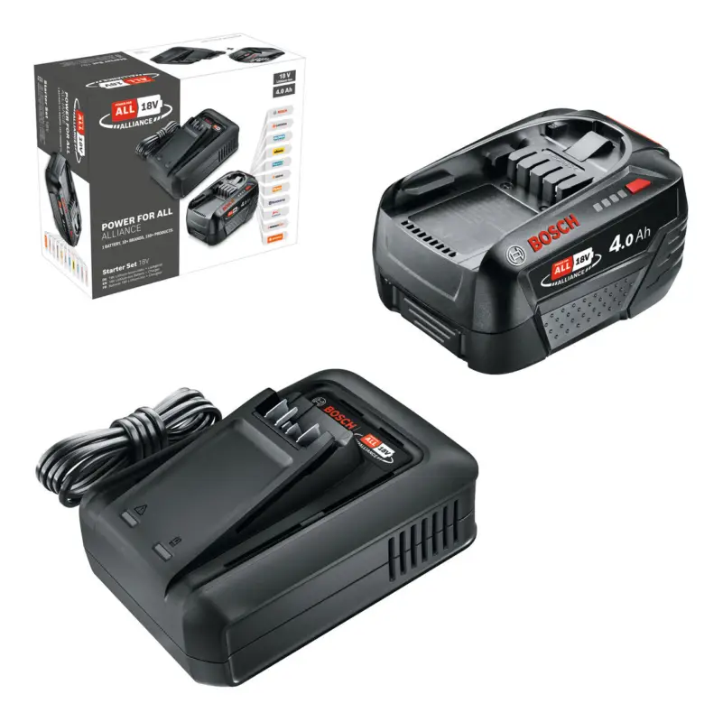 Neue Kollektion Bosch Starter-Set 18V (1 x 4.0Ah + AL 18V-44 CV)