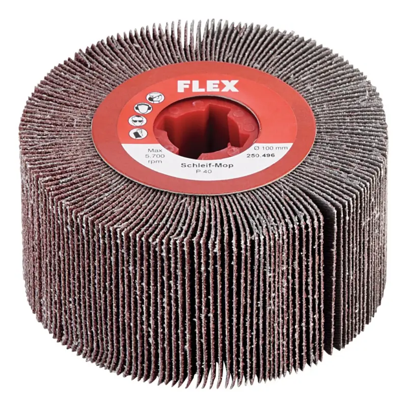 Nur Heute Flex Schleif-Mop Korn P 80 Breite 50 mm