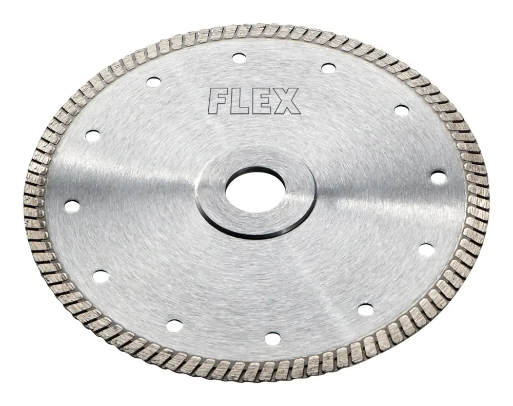 Neu Im Sortiment Flex Diamanttrennscheibe mit Turbo-Segmenten Dm. 170 mm