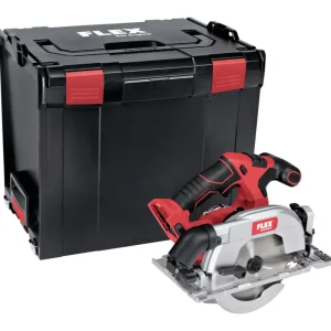 Zertifiziert Flex CS 62 18.0-EC Akku-Handkreissäge mit Pendelhaube 18 V ohne Akku in L-BOXX®