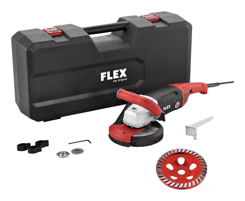 Flex LD 18-7 150 R Sanierungsschleifer Kit Turbo-Jet für randnahes Schleifen 1750 Watt 150 mm Must-Have