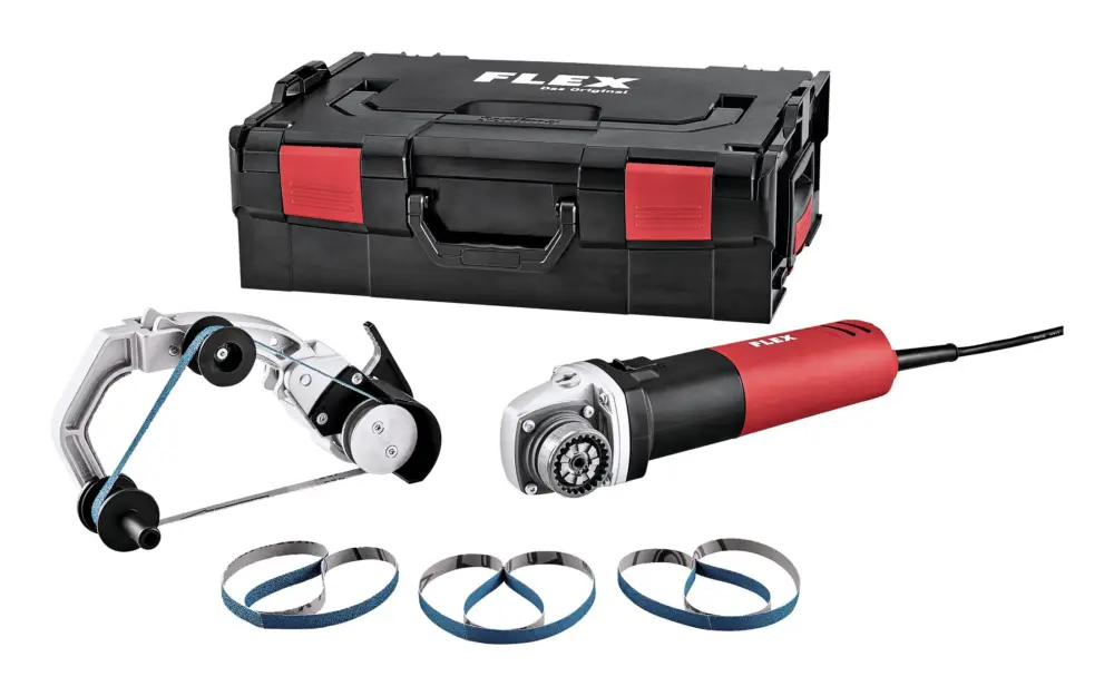 Flex BRE 8-4 9 Rohrbandschleifer TRINOXFLEX 800 Watt in L-BOXX® Knallerangebot