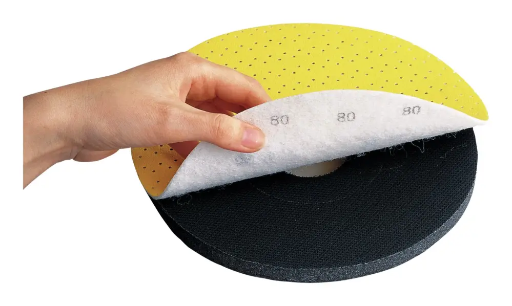 Rabatt Flex Gepolsterter Adapter für Klett-Papier für WSE 7 und WST 700 für hohen Abtrag mit grober Schleifkörnung auf unterschiedlichen Untergründen