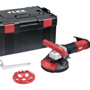 Beliebt Flex Kompakter Sanierungsschleifer für randnahes, staubfreies Schleifen Kit Estrich-Jet 125 mm in L-BOXX®