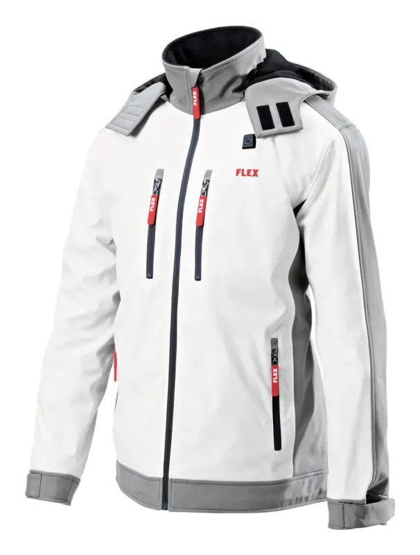Flex Akku-Heizjacke Men Softshell ohne Akku Größe 3XL Weiß Jetzt Kaufen
