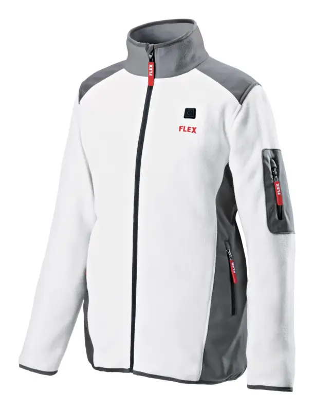 Online Kaufen Flex Akku-Heizjacke Men Fleece 10,8 / 18 V Größe 3XL Weiß