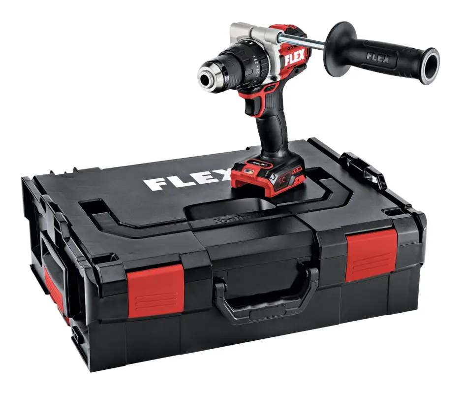Flex PD 2G 18.0-EC HD 2-Gang Akku-Schlagbohrschrauber mit Turbomodus 18 V ohne Akku in L-BOXX® Solange Der Vorrat Reicht