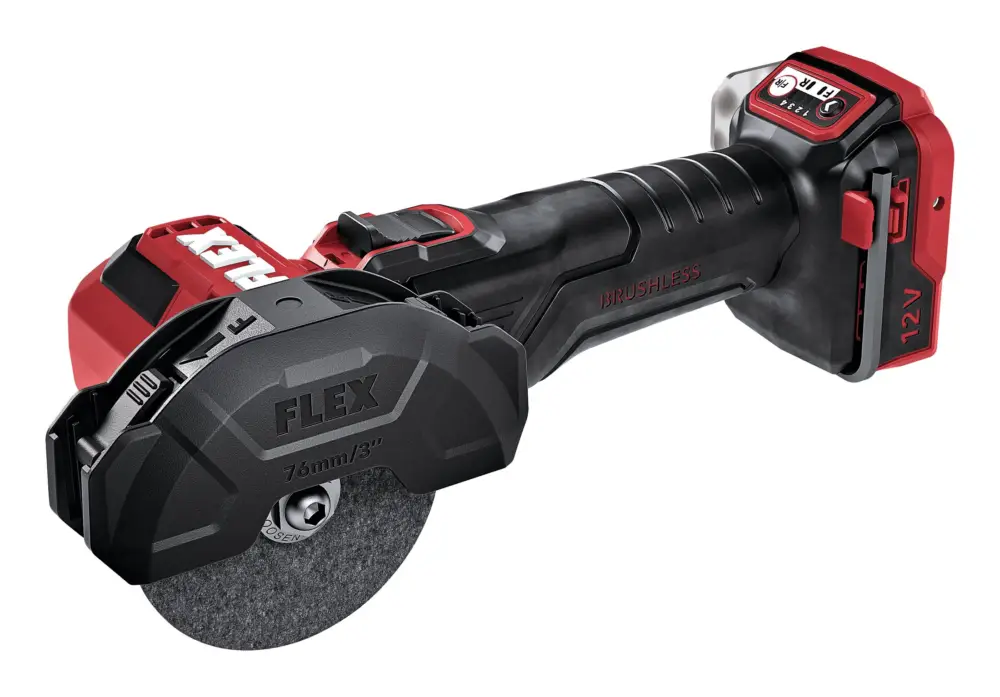 Sonderangebot Flex LBE 76 12-EC Akku Mini-Winkelschleifer 12 V ohne Akku in L-BOXX®