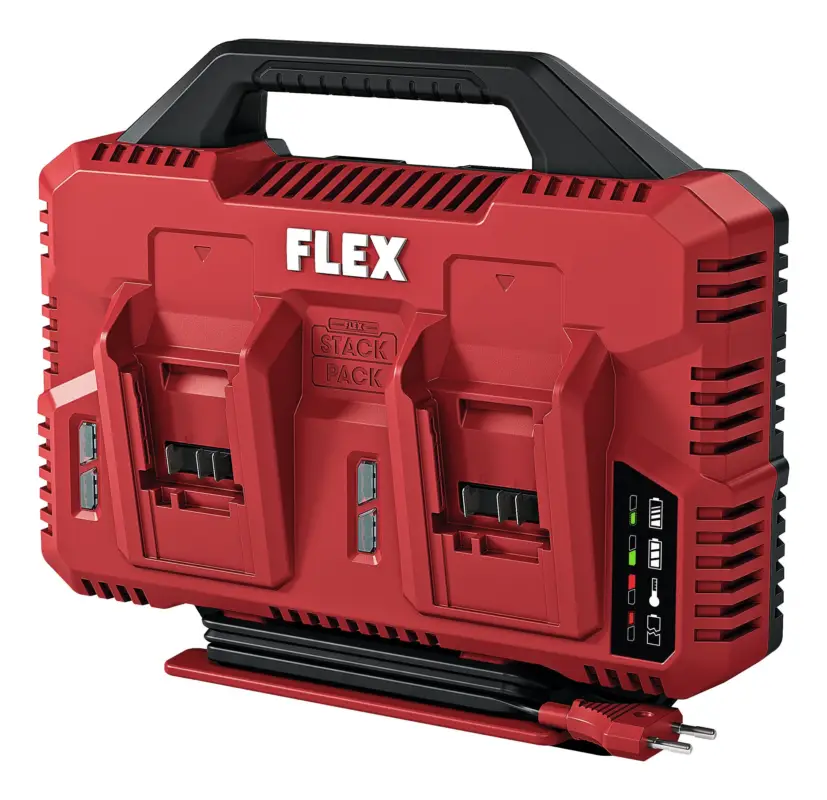 Finale Aktion Flex Doppel Schnellladegerät 12/18 V