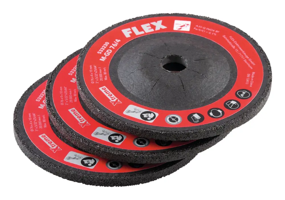 Sale Flex Schruppscheibe Metall Dm. 76 mm