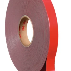 3M Doppelseitiges Klebeband 4611F 19 mm x 33 m x 1,1 mm dkl-grau Zertifiziert