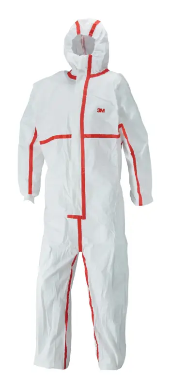 Sofort Bestellen 3M Schutzanzug 4565 weiß/rot, Typ 4/5/6 Größe 2XL