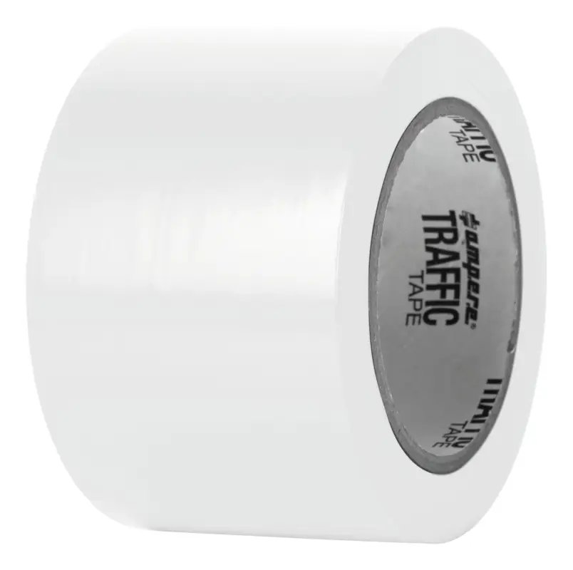 Echt A.M.P.E.R.E. Traffic Tape Standard 0,15 mm Dicke 75 mm x 33m Weiß