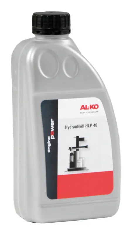 Saisonangebot AL-KO Hydrauliköl HLP 46 für Holzspalter, 1 Liter (Verpackungseinheit 12 Stück)