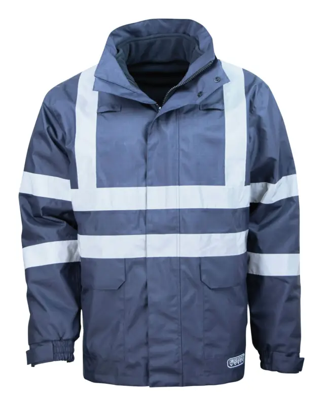 Asatex Multinorm-Parka 3850B blau, Reflex, Größe L Größe L Saisonangebot