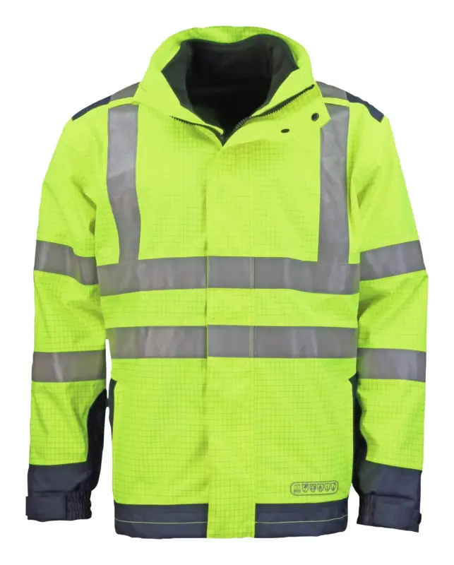 Top-Preis Asatex Multinorm-Parka 3850G gelb/blau, Reflex, Größe 2XL Größe 2XL