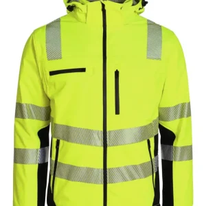 Neuheit Asatex Softshelljacke Trendline PTW-SP, Größe 2XL gelb/schwarz Größe 2XL