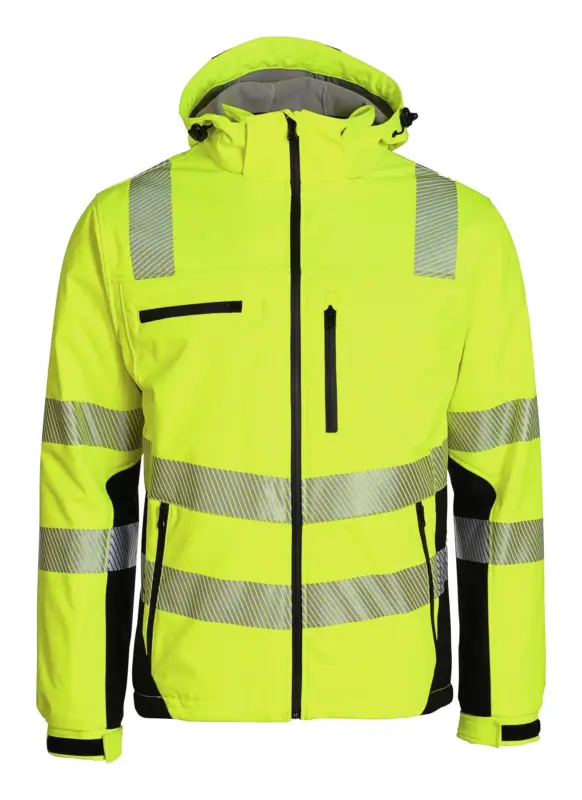 Neuheit Asatex Softshelljacke Trendline PTW-SP, Größe 2XL gelb/schwarz Größe 2XL
