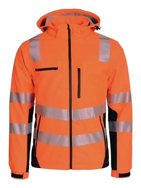 Asatex Softshelljacke Trendline PTW-SP, Größe 3XL orange/schwarz Größe 3XL Ausverkauf