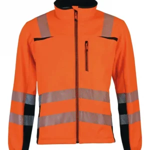 Asatex Softshelljacke Trendline, Größe 3XL orange/schwarz Größe 3XL Ausverkauf