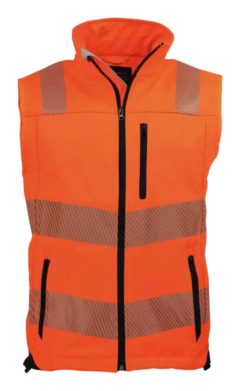 Sichere Zahlung Asatex Warnweste, Größe S orange/schwarz Größe S