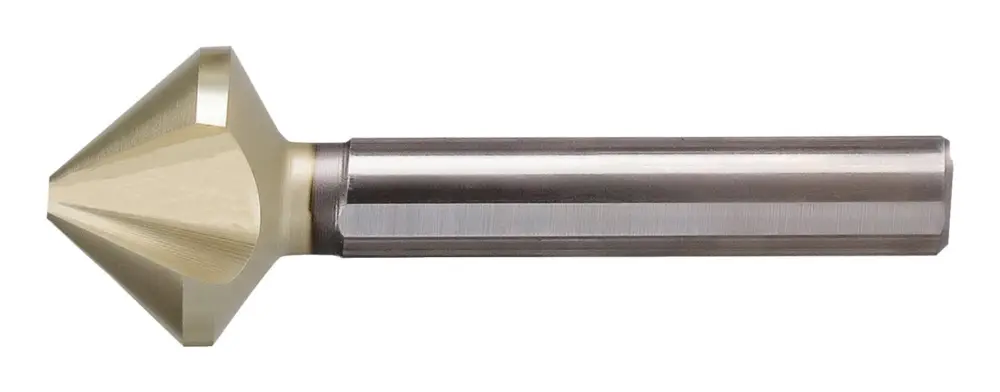 Sofort Bestellen Beck Kegelsenker ungleiche Teilung HSS ZrN 90 Grad 10 mm 3-Flächenschaft