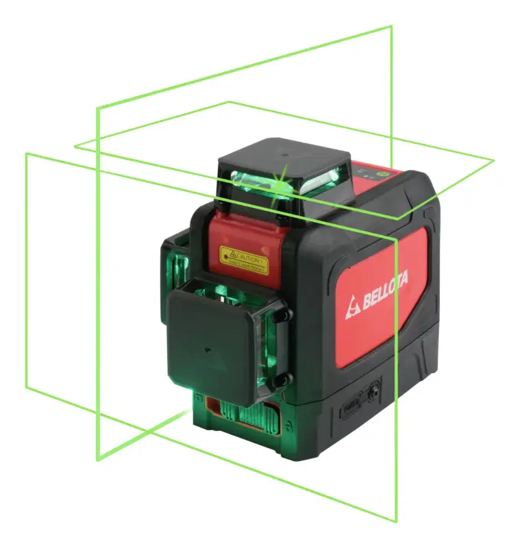 Direkt Vom Hersteller Bellota Laser 30m 3 Achs, grün, Koffer und Halter