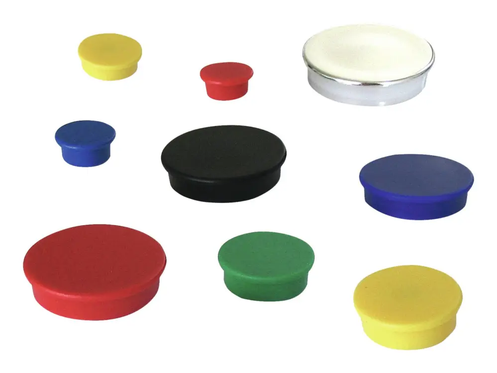 Beloh Organisationsmagnete rund 10 mm schwarz Finale Aktion