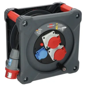 Neue Ware Brennenstuhl Kabeltrommel Kunststoff H07RN-F5G2,5 30m CEE 2xCEE + 1xSchuko